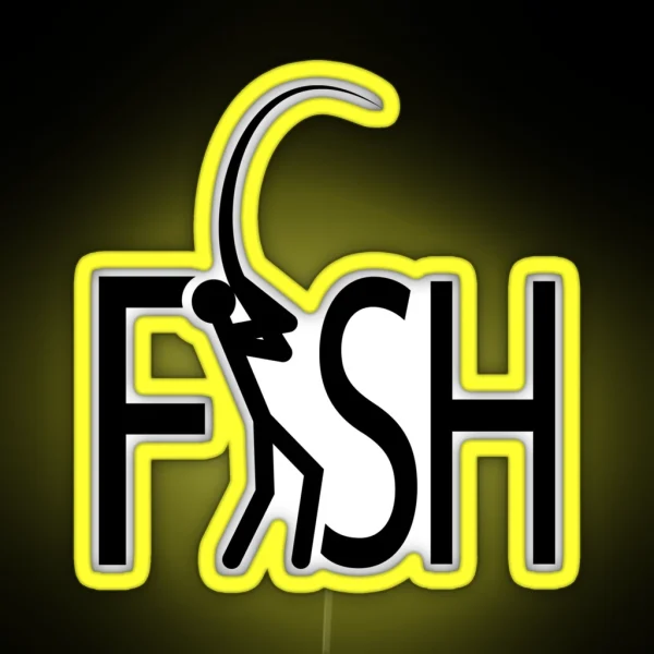 FISH RGB Neon Sign