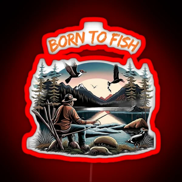 Fish RGB Neon Sign