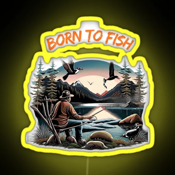 Fish RGB Neon Sign