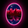 Fishin In The Moonlight RGB Neon Sign - Image 6