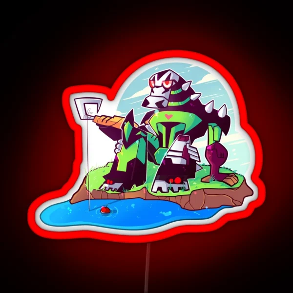 Fishin Lockdown RGB Neon Sign