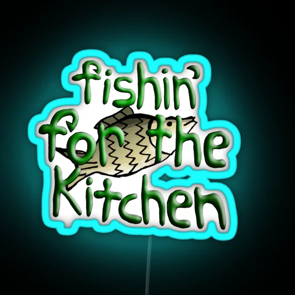 Fishin RGB Neon Sign