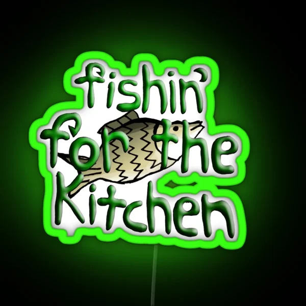 Fishin RGB Neon Sign