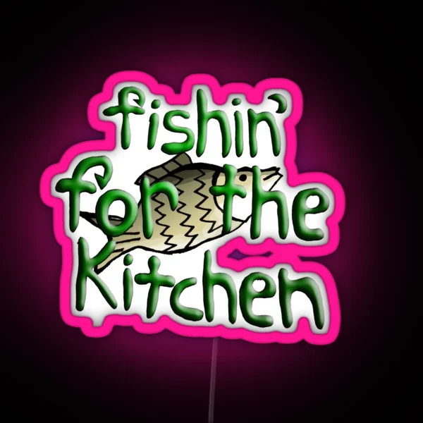 Fishin RGB Neon Sign