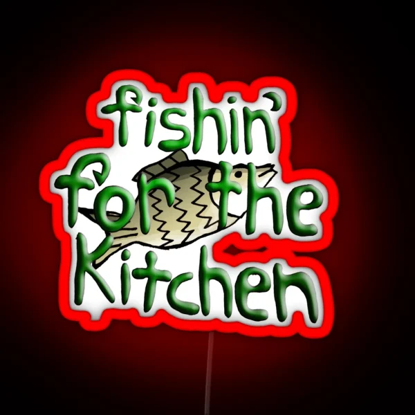 Fishin RGB Neon Sign