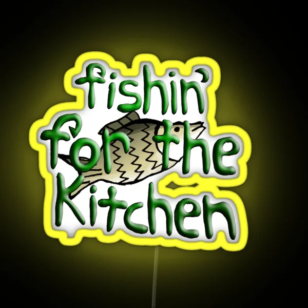 Fishin RGB Neon Sign