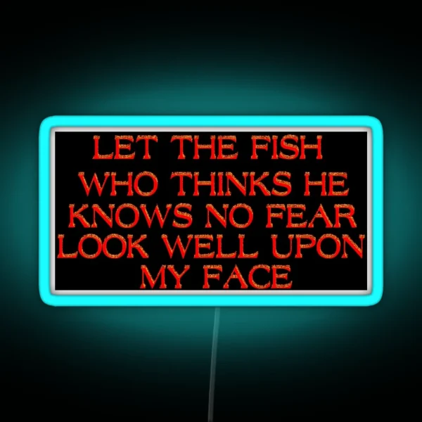 FISHIN RGB Neon Sign