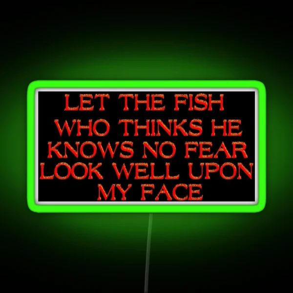 FISHIN RGB Neon Sign