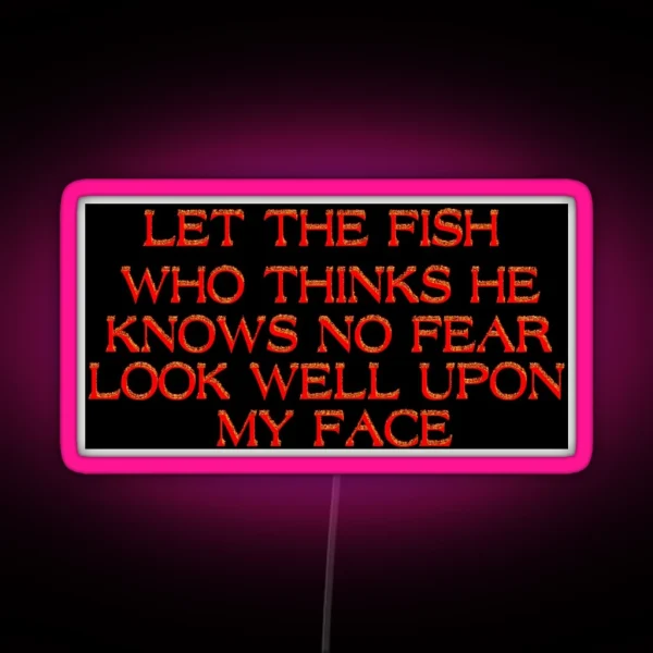 FISHIN RGB Neon Sign