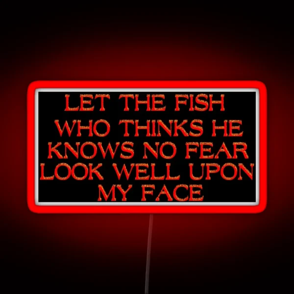 FISHIN RGB Neon Sign