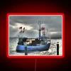 Fishing Boat On Departure RGB Neon Sign - Image 2