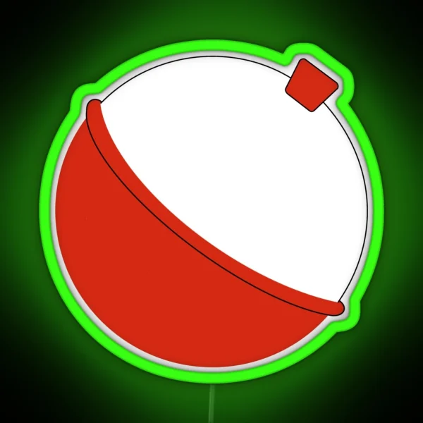 Fishing Bobber RGB Neon Sign