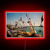 Fishing Gear On Garrucha Quayside RGB Neon Sign