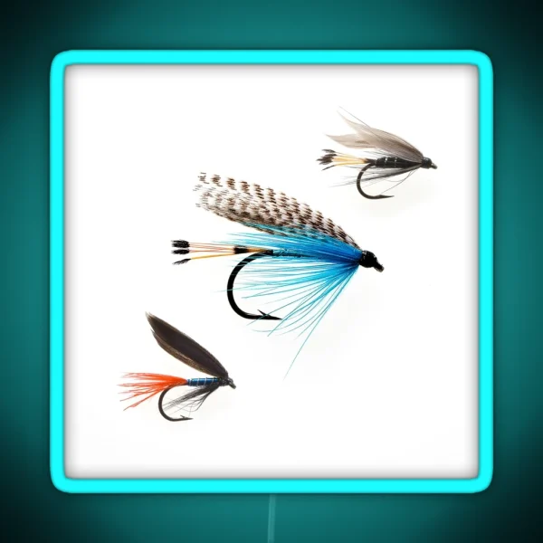 Fishing Lures RGB Neon Sign