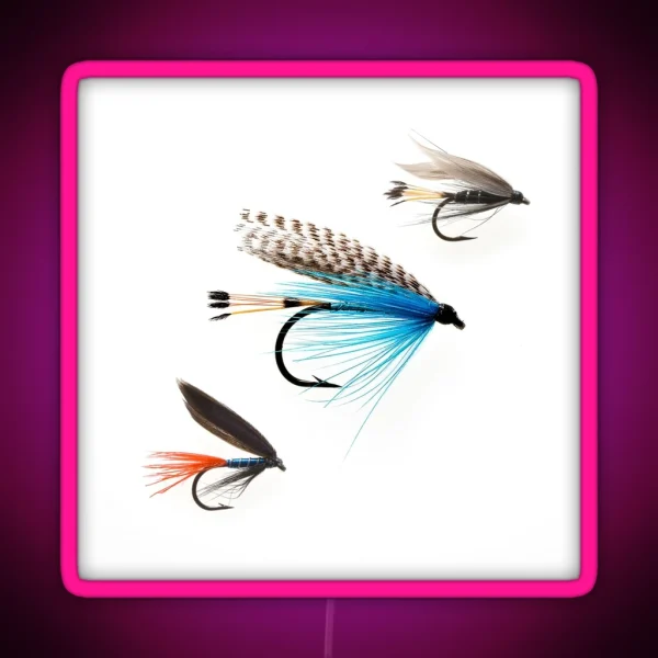 Fishing Lures RGB Neon Sign
