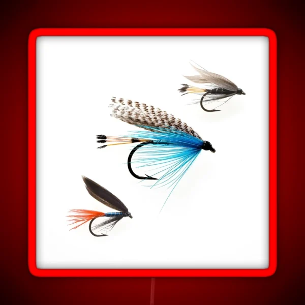 Fishing Lures RGB Neon Sign