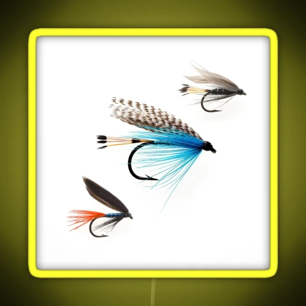 Fishing Lures RGB Neon Sign
