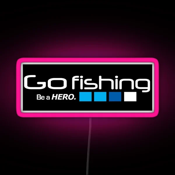 Fishing RGB Neon Sign