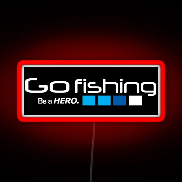 Fishing RGB Neon Sign