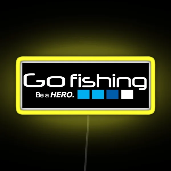 Fishing RGB Neon Sign