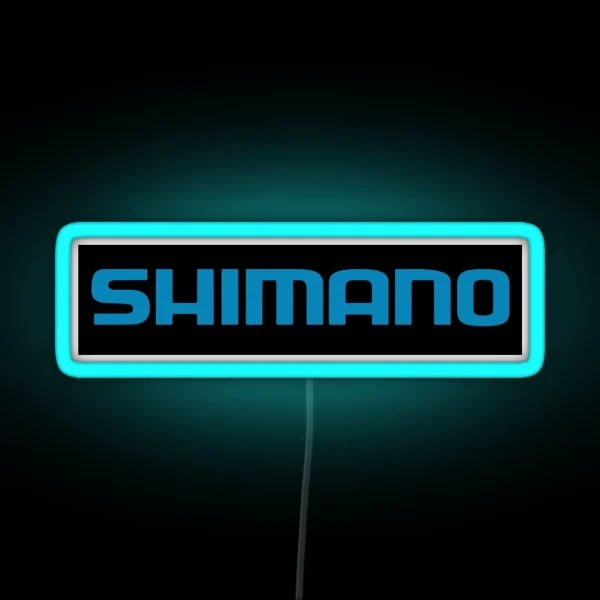 FISHING SHIMANO LOGO RGB Neon Sign