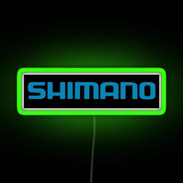 FISHING SHIMANO LOGO RGB Neon Sign