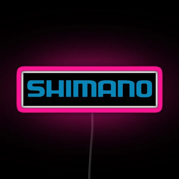 FISHING SHIMANO LOGO RGB Neon Sign
