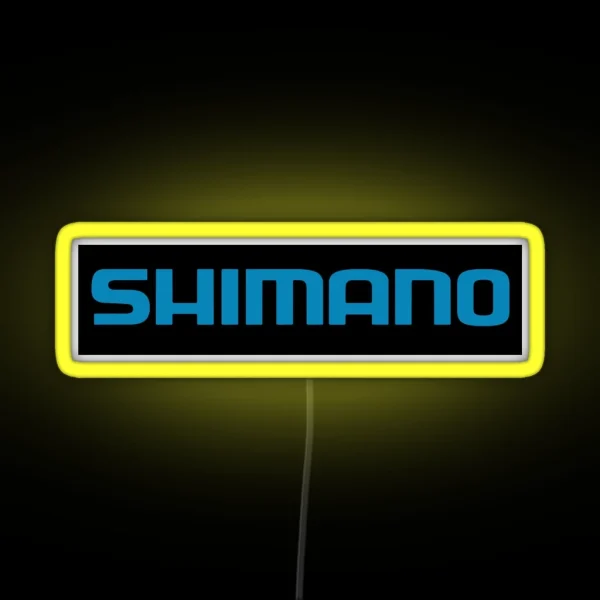 FISHING SHIMANO LOGO RGB Neon Sign