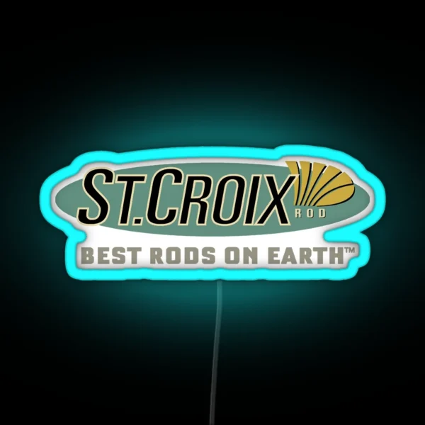 FISHING ST CROIX LOGO RGB Neon Sign