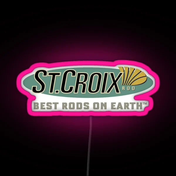 FISHING ST CROIX LOGO RGB Neon Sign