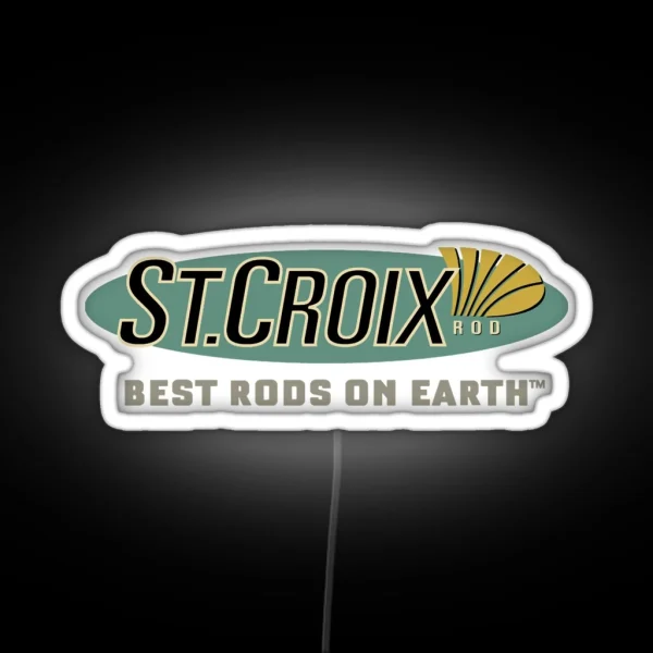 FISHING ST CROIX LOGO RGB Neon Sign