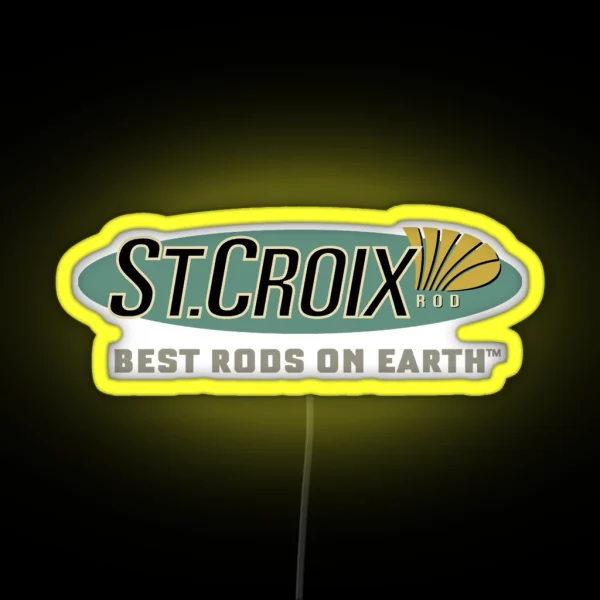FISHING ST CROIX LOGO RGB Neon Sign