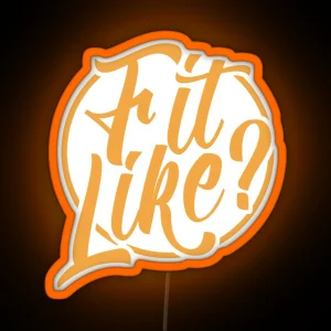 Fit Like Doric Dialect Scottish Scotland RGB Neon Sign
