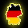 Flag Map Of Germany RGB Neon Sign - Image 5