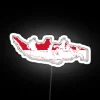 Flag Map Of Indonesia RGB Neon Sign - Image 4