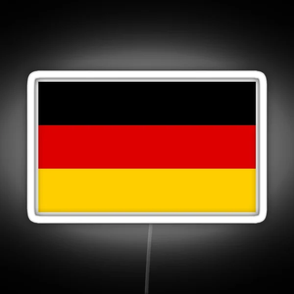 Flag Of Germany Deutsch Flagge RGB Neon Sign