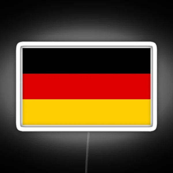 Flag Of Germany Deutschland Deutsch German National RGB Neon Sign