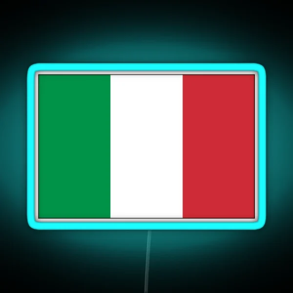 Flag Of Italy RGB Neon Sign