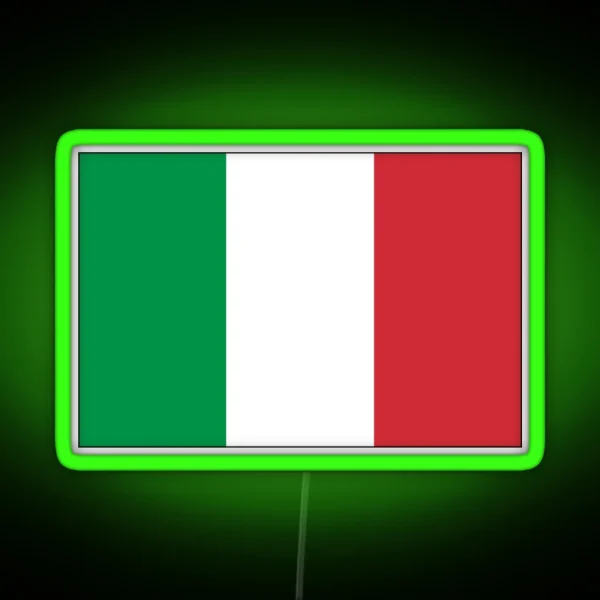 Flag Of Italy RGB Neon Sign