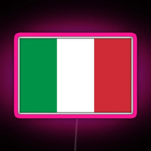 Flag Of Italy RGB Neon Sign