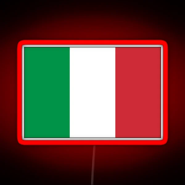 Flag Of Italy RGB Neon Sign