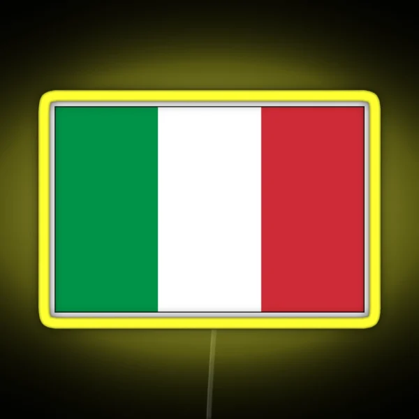 Flag Of Italy RGB Neon Sign