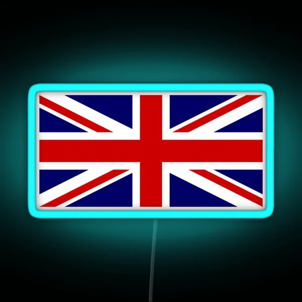 Flag Of The United Kingdoms RGB Neon Sign