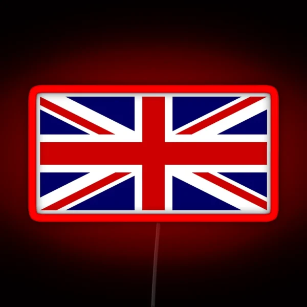 Flag Of The United Kingdoms RGB Neon Sign