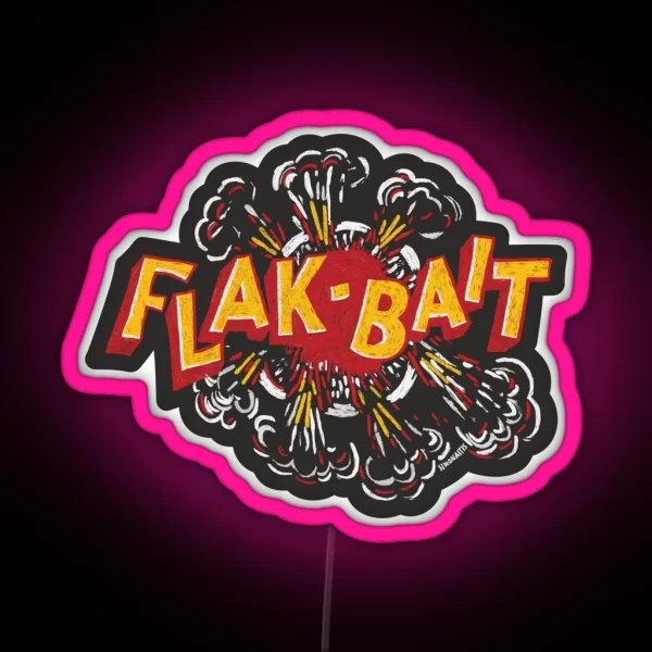 Flak Bait RGB Neon Sign