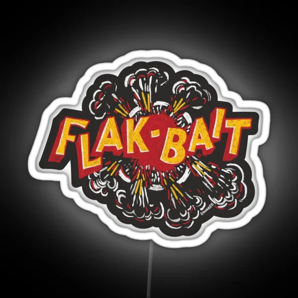 Flak Bait RGB Neon Sign