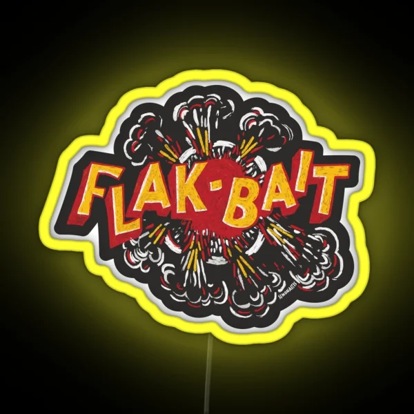 Flak Bait RGB Neon Sign