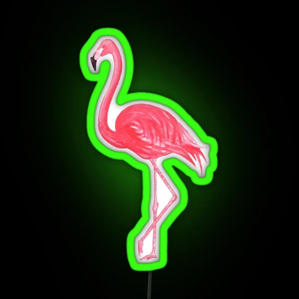 Flamingo RGB Neon Sign