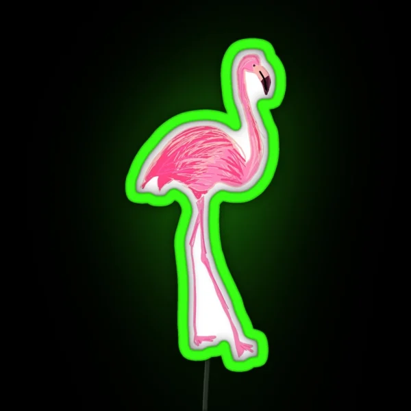 Flamingo RGB Neon Sign