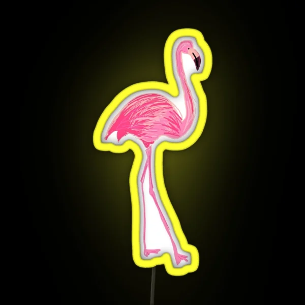 Flamingo RGB Neon Sign